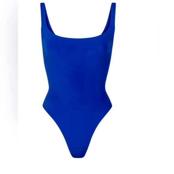 SKIMS Tops - Skims fits everybody square neck tank bodysuit, sapphire blue size small